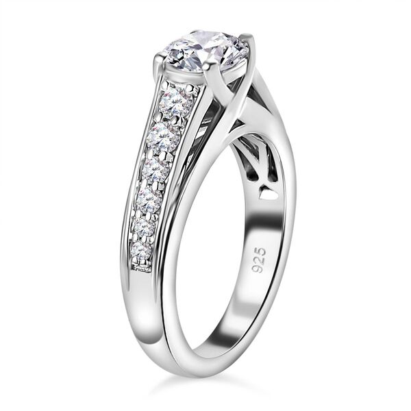 Moissanit Ring -  1,20 ct. image number 5