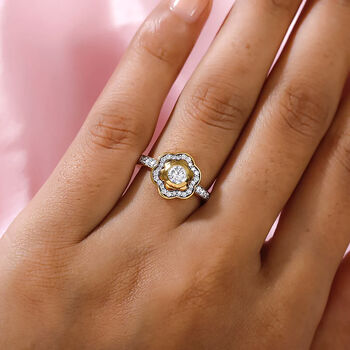 Moissanit Ring - 0,71 ct.