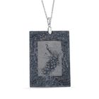 Natürlicher Olmek Schmuckset 925 Silber rhodiniert ca. 100,00 ct.