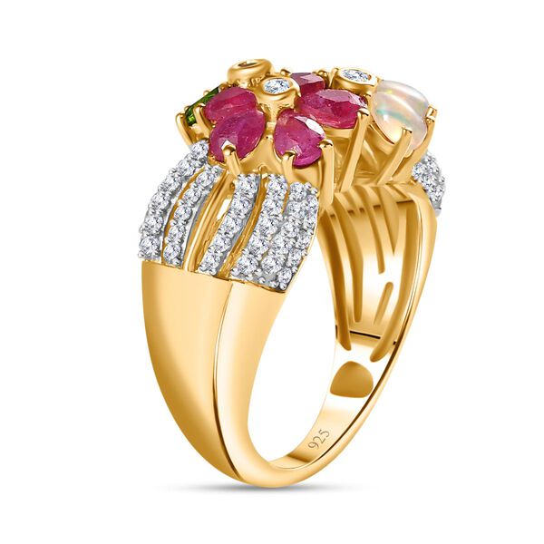 Multi-Edelstein Ring - 2,99 ct. image number 7