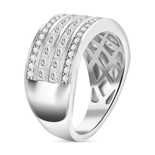 Moissanit Ring, ca. 1,60 ct. image number 5