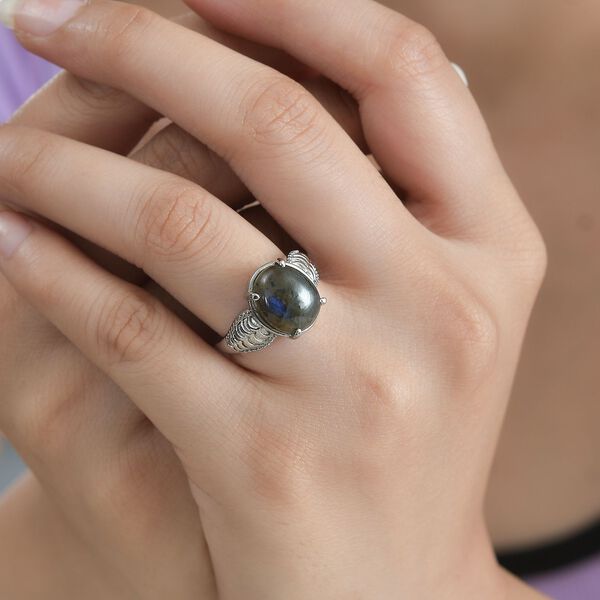 Labradorit Ring - 5,45 ct. image number 4