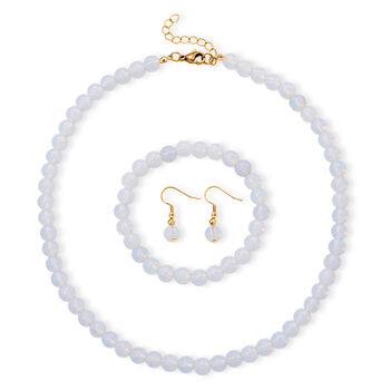 Opalit Schmuckset - 323,50 ct.