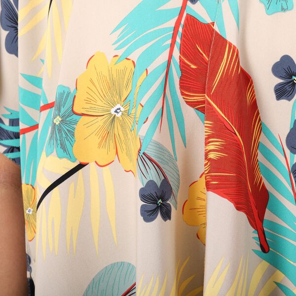 Muster Kimono, Einheitsgröße, Mehrfarbig image number 4