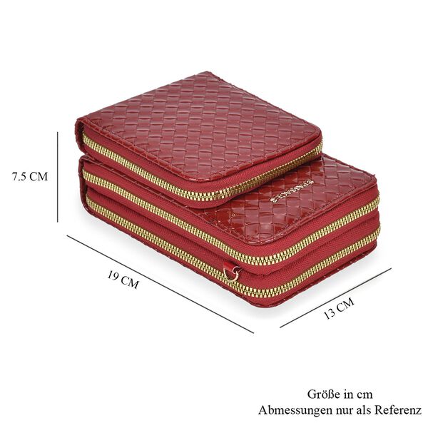 Passage - RFID Crossbody-Tasche, Burgunderrot image number 7