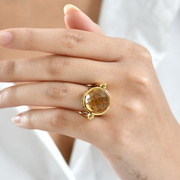 EverTrue Citrin Ring - 12,41 ct. image number 2