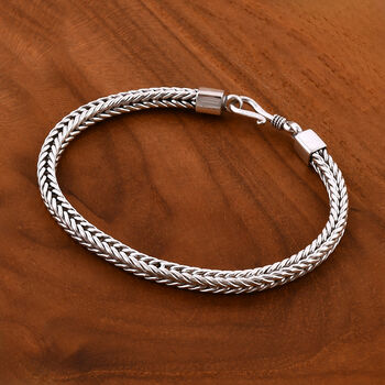 Royal Bali Kollektion - Tulang Naga Armband in 925 Silber