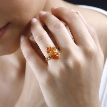 AA Salamanca Feueropal Ring - 0,83 ct.