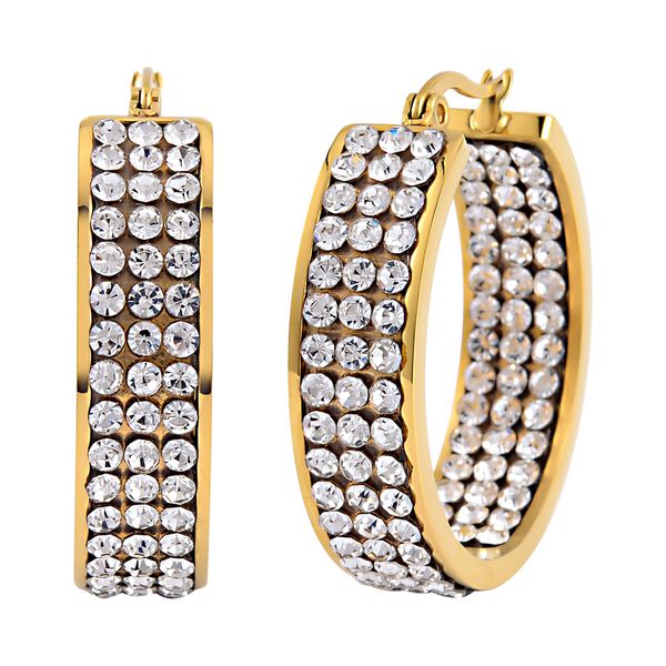 EVER TRUE Zirkonia Ohrringe Set in Goldton image number 2