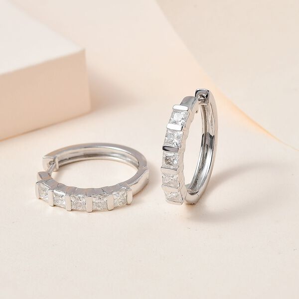 EF Moissanit Ohrringe - 1,52 ct. image number 5