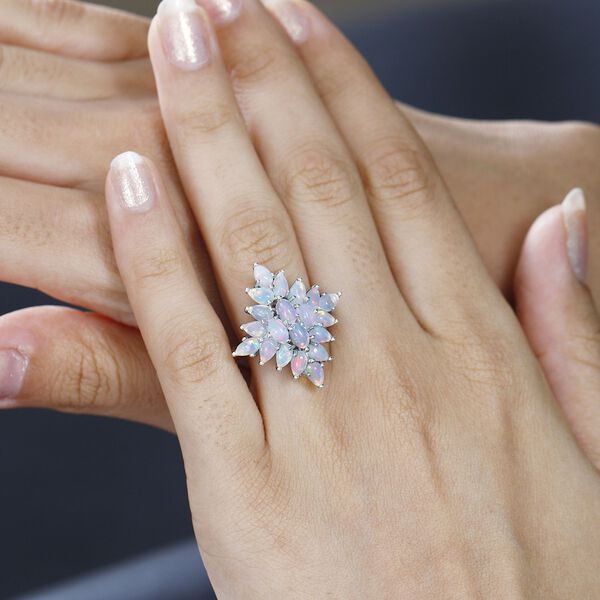 AA Natürlicher, äthiopischer Welo Opal Ring, ca. 2,98 ct. image number 4