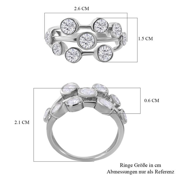 Moissanit Ring - 1,50 ct. image number 4