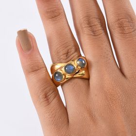 D'Joy AAA Labradorit Ring - 2,81 ct.