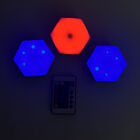 3er Set - Sechseckige Designer LED-Lichter mit Fernbedienung image number 5