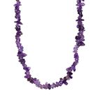 AA Afrikanischer Amethyst Kette 70 cm, ca. 150,00 ct.