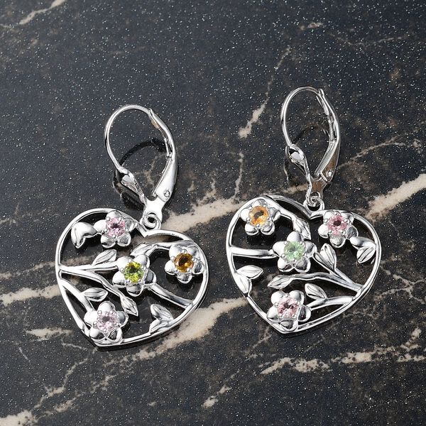 D&rsquo;Joy Multi-Turmalin Ohrringe - 0,59 ct. image number 2