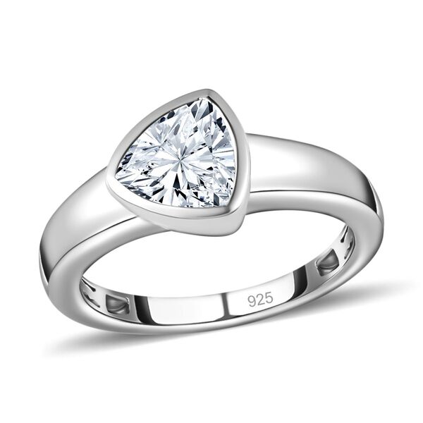 Moissanit Ring- 1,28 ct. image number 4