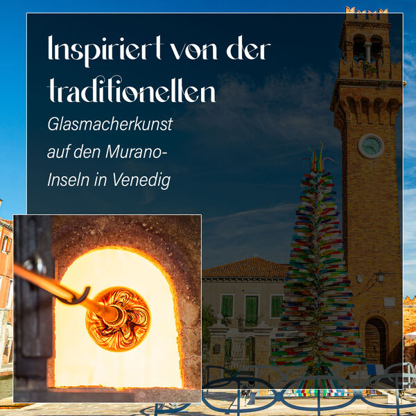 Mehfarbiger Anh&auml;nger im Murano-Stil mit 60cm Kette, Schmetterling Design image number 4