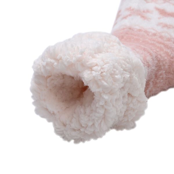 2er Set kuschelige Sherpa Socken, Rentiere image number 5