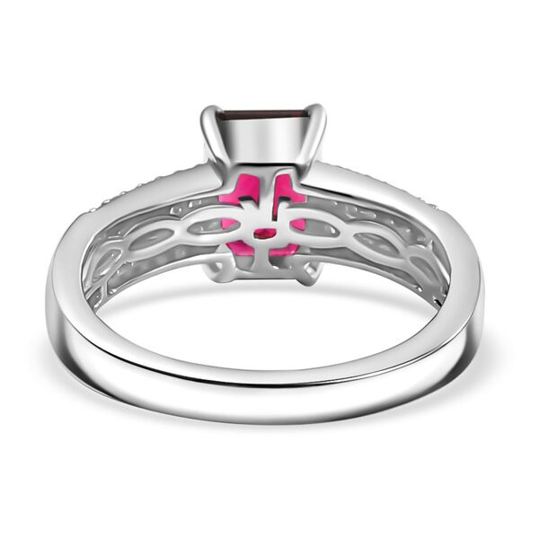 RHAPSODY AAAA Rubellit und VS Diamant Ring in 950 Platin - 1,78 ct. image number 6