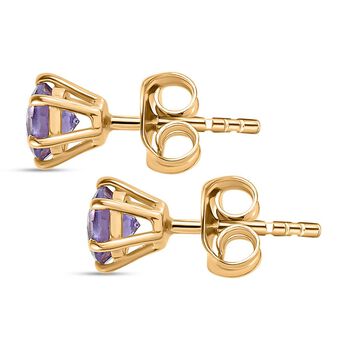 Labor Alexandrit Ohrringe - 1,38 ct.