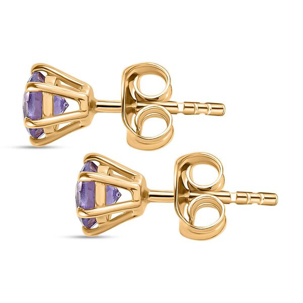 Labor Alexandrit Ohrringe - 1,38 ct. image number 4