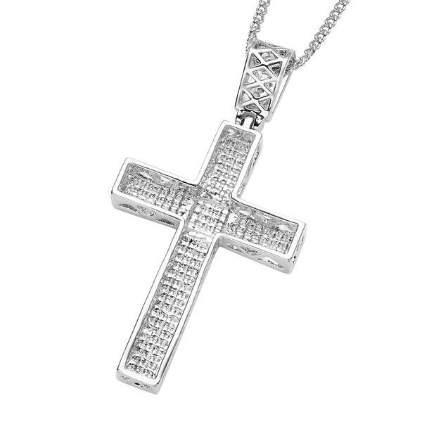 Weißer Kristall-Anhänger mit Kette - 10 ct. image number 5