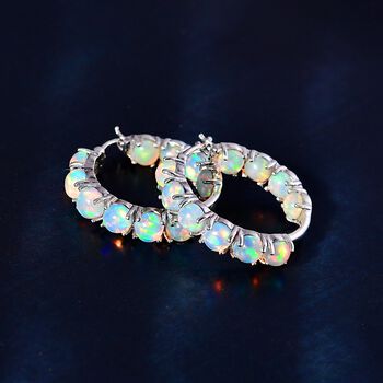 AA Nat&uuml;rliche, &auml;thiopische Welo Opal Ohrringe - 3,34 ct.