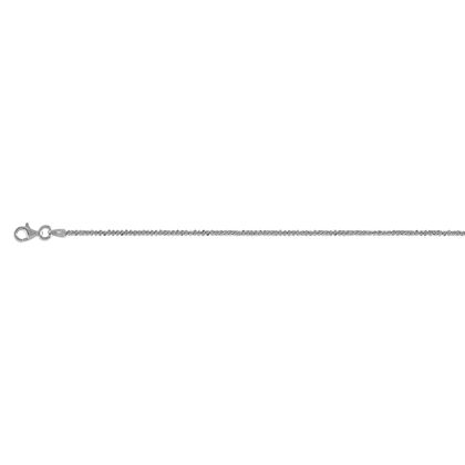 Italienische Funkelkette, ca. 50 cm, 925 Silber ca. 4,00g