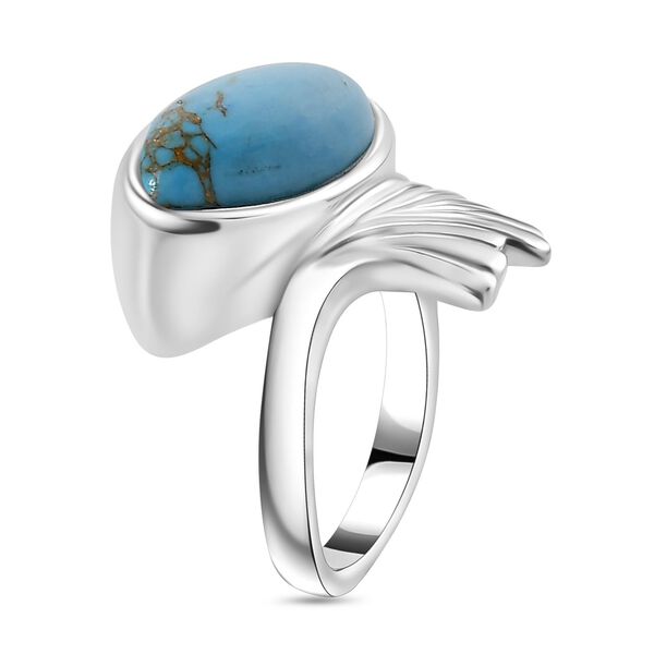 Blauer Türkis-Ring - 5,55 ct. image number 5