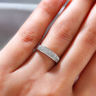 Diamant Ring 925 Silber platiniert  ca. 0,15 ct image number 2