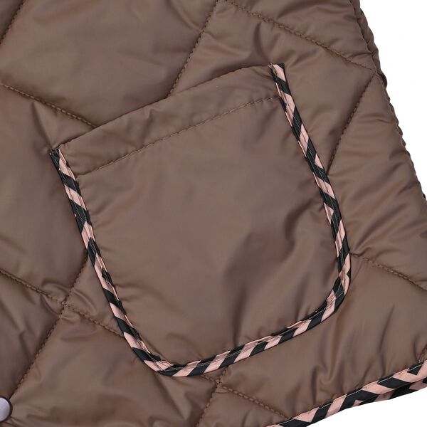 LA MAREY Weste aus 100% Daunen, Khaki image number 5