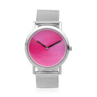 Genoa - Uhr mit Farbverlauf, wasserdicht, japanisches Uhrwerk, Rosa image number 0