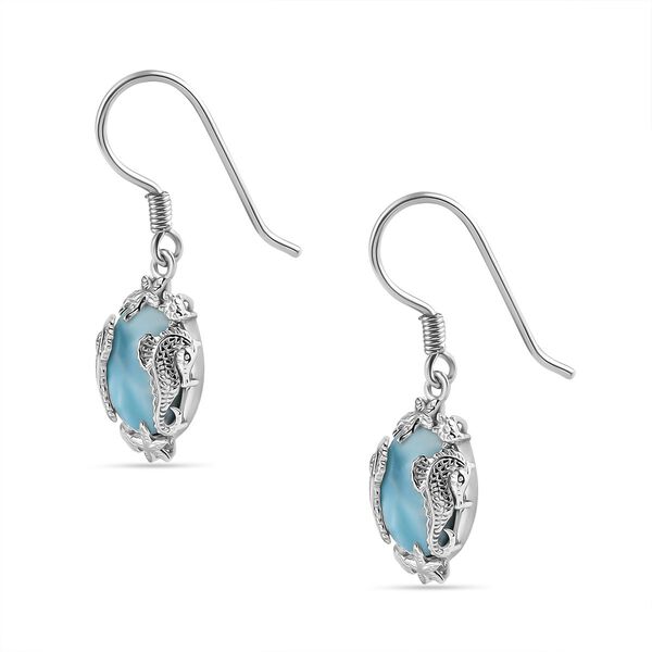 AA Larimar Ohrringe - 13,63 ct. image number 4