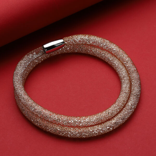 Weiße Kristall-Halskette, 50 cm - 100 ct. image number 2