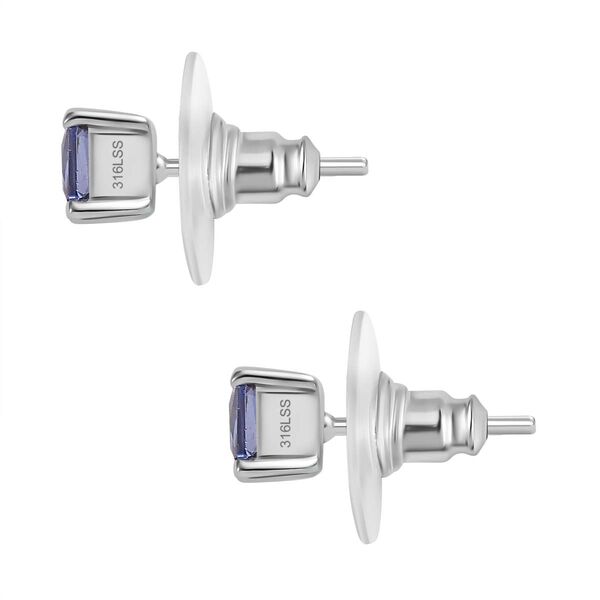 Tansanit kubisches Zirkonia-Schmuckset image number 8