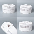 Faltbarer und wiederaufladbarer Ventilator mit LED-Licht und USB-Kabel, Weiß image number 5