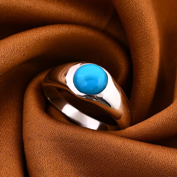 Royal Bali Kollektion- AA Sleeping Beauty Türkis Ring - 1,63 ct. image number 2