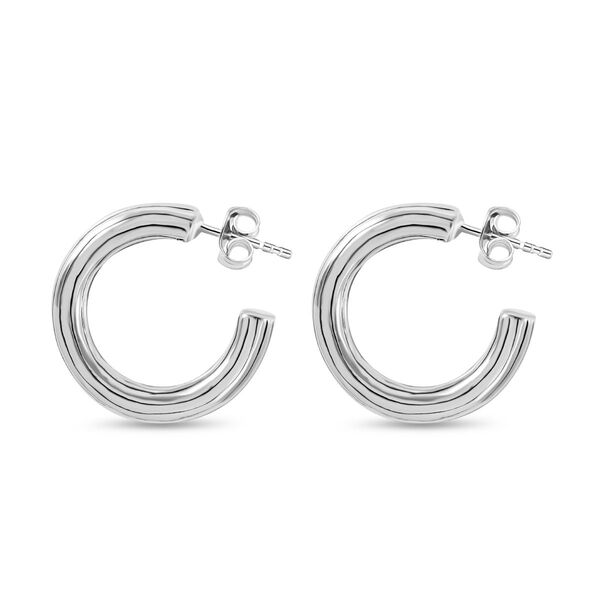 Elektroform halbe Creolen image number 2