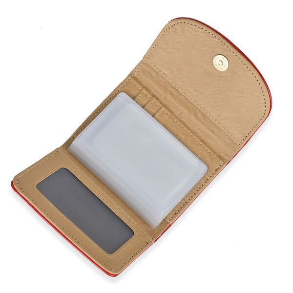 Portemonnaie, 13 F&auml;cher, rot image number 5