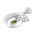 Peridot Anhänger 925 Silber ca. 1.29 ct image number 3