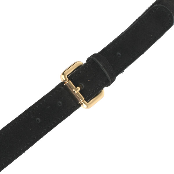 Crossbody Tasche aus 100% echtem Leder, Größe 33x3,8x25,4 cm, Schwarz image number 6