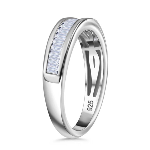 LUXURIANT VS-EF Labor Diamant Ring, 925 Silber rhodiniert - 0,50 ct. image number 5