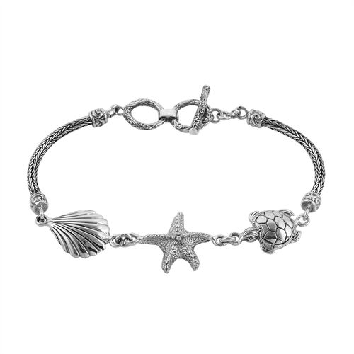 Royal Bali Kollektion - Armband, ca. 19 cm, 925 Silber ca. 13,02g image number 0