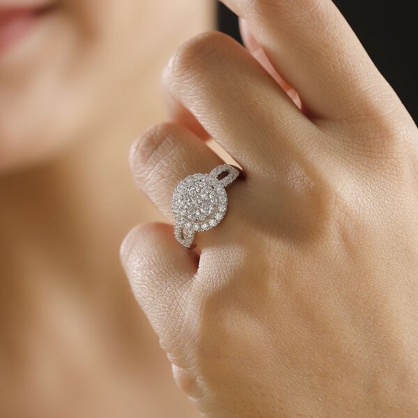 J Francis gefertigt mit SWAROVSKI- Swarovski Zirkonia Ring image number 3