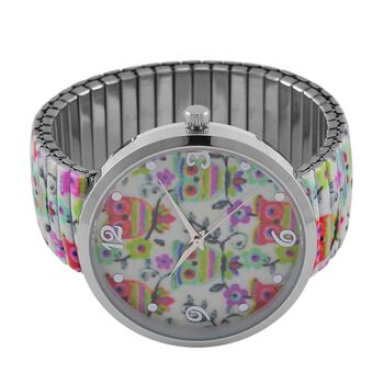 STRADA Armbanduhr &ndash; Eulen-Design, Japanisches Uhrwerk, Wasserresistent