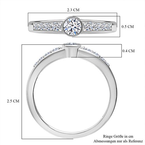 LUXURIANT DIAMOND- SI-GH Labor Diamant Ring - 0,55 ct. image number 4