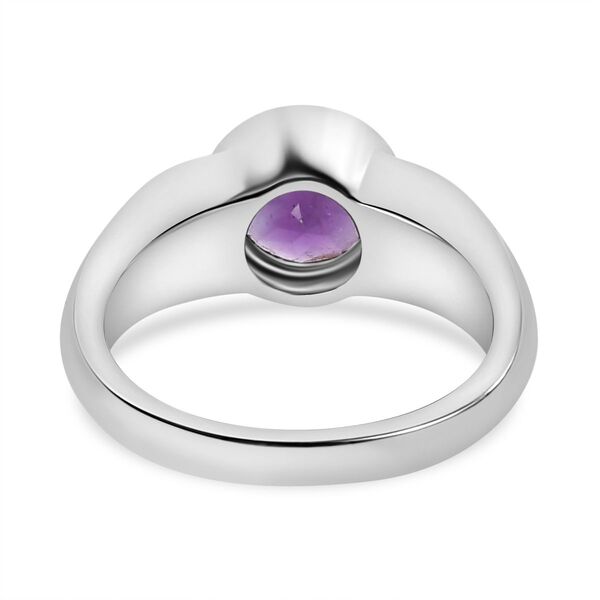 Afrikanischer Amethyst Ring Edelstahl (Gr&ouml;&szlig;e 16.00) ca. 1,16 ct image number 6
