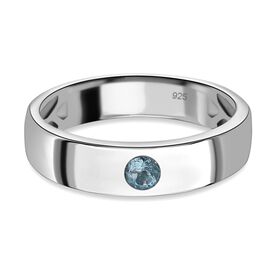 Santamaria Aquamarin Solitär Ring - 0,09 ct.