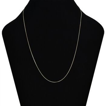 Panzer-Halskette 50cm in 585 Gold